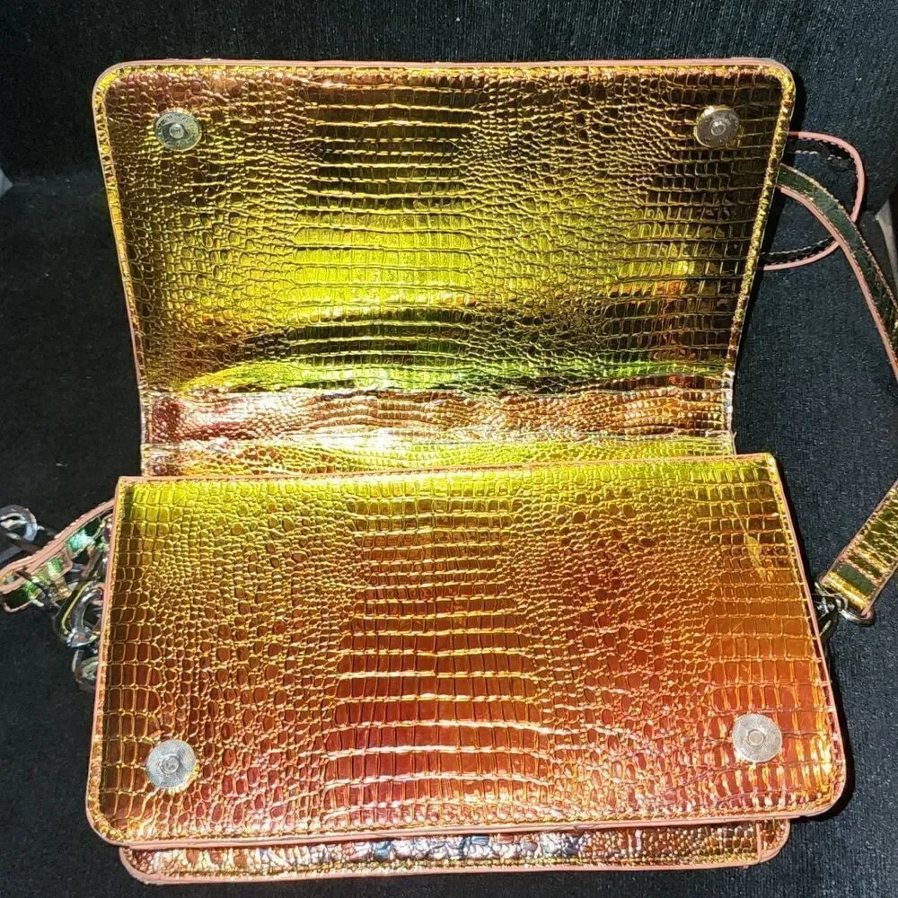 Iridescent crossbody